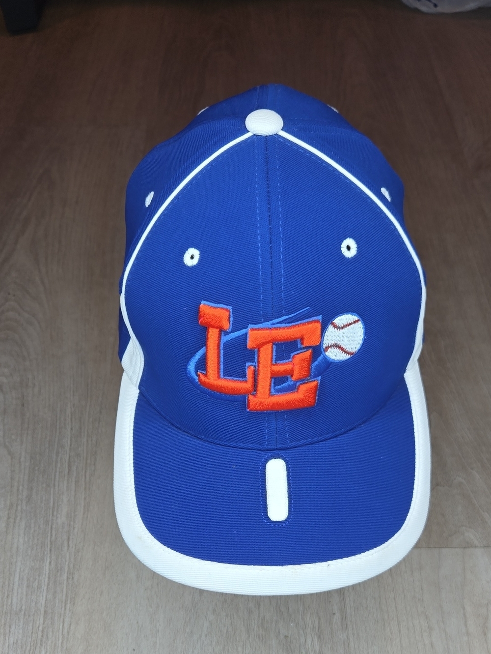​Pacific Headwear 698F M2 Flexfit Blue Orange Baseball Cap Med-XL